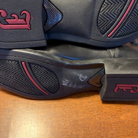 Justin field boots 9 riding Windshire equestrian tall over the knee leather - Picture 10 of 14